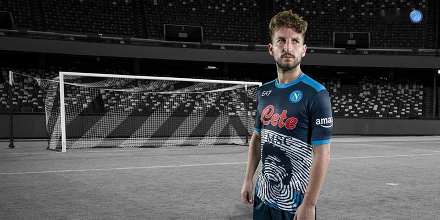nueva camisetas de futbol Napoli